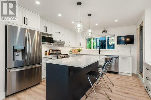 29 Preston Crescent, Enderby, BC - Indoor Photo Showing Kitchen With Upgraded Kitchen