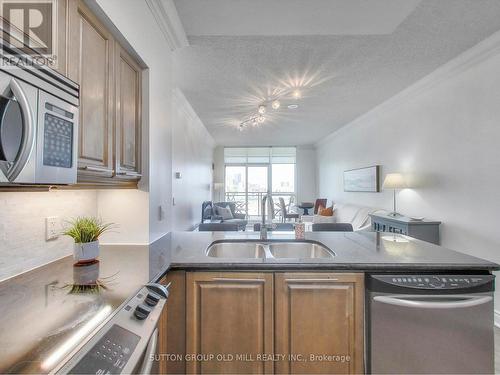 1002 - 319 Merton Street, Toronto (Mount Pleasant West), ON - Indoor Photo Showing Kitchen With Double Sink