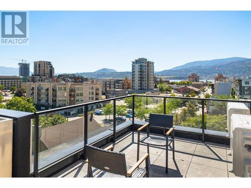 604 Cawston Avenue Unit# 615, Kelowna, BC - Outdoor With Balcony With View With Exterior