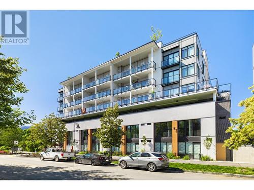 604 Cawston Avenue Unit# 615, Kelowna, BC - Outdoor With Balcony With Facade