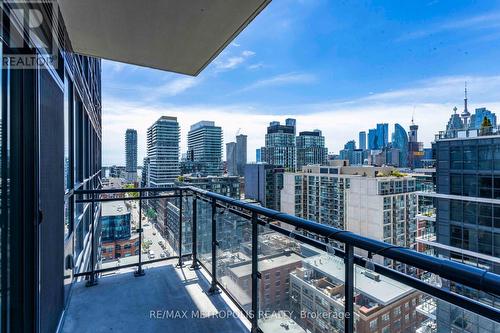 2116 - 460 Adelaide Street E, Toronto (Moss Park), ON - Outdoor With Balcony With View