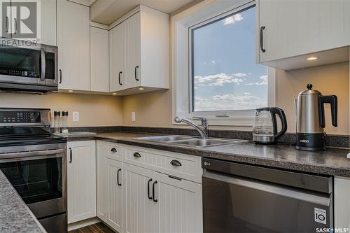 10 Friesen Street E, Laird Rm No. 404, SK - Indoor Photo Showing Kitchen With Double Sink