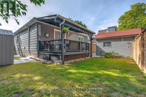 17 Dundas Street, Hamilton (Dundas), ON - Outdoor With Deck Patio Veranda