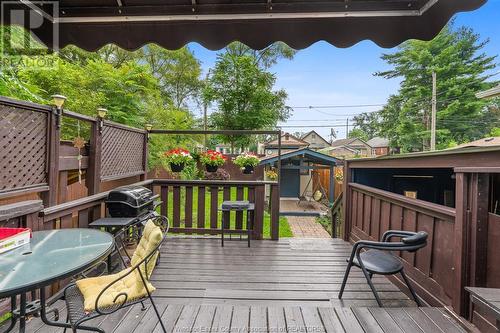 3577 King Street, Windsor, ON - Outdoor With Deck Patio Veranda With Exterior