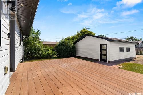 308 Souris Street, Milestone, SK - Outdoor With Deck Patio Veranda With Exterior