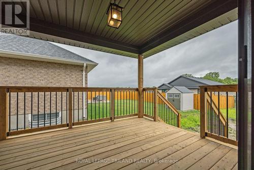 57 White Tail Path, Central Elgin, ON - Outdoor With Deck Patio Veranda With Exterior