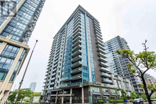 717 - 55 East Liberty Street, Toronto (Niagara), ON - Outdoor With Balcony With Facade