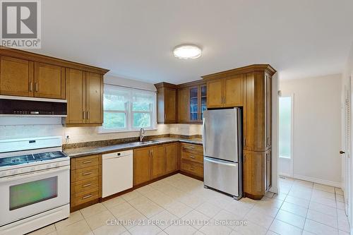 35 Moon Valley Drive, Toronto (West Humber-Clairville), ON - Indoor Photo Showing Kitchen With Double Sink