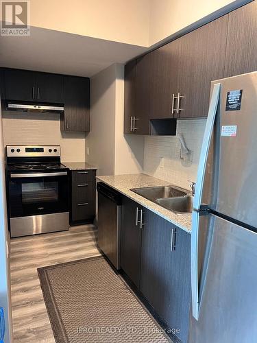 B211 - 275 Larch Street, Waterloo, ON - Indoor Photo Showing Kitchen With Stainless Steel Kitchen With Double Sink