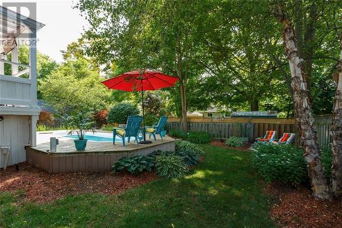 1153 Murphy Road, Sarnia, ON - Outdoor With In Ground Pool With Backyard