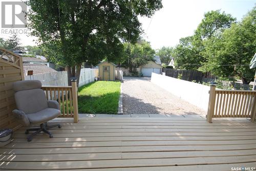 1036 Queen Street, Regina, SK - Outdoor With Deck Patio Veranda With Exterior