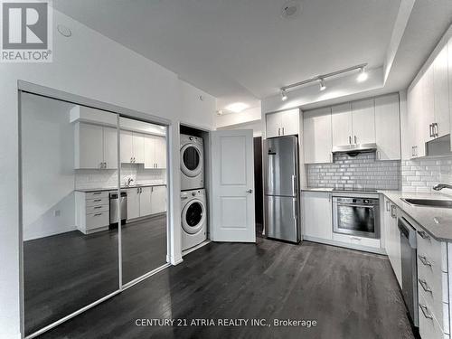 420 - 50 Ann O'Reilly Road S, Toronto (Henry Farm), ON - Indoor Photo Showing Kitchen With Stainless Steel Kitchen With Upgraded Kitchen