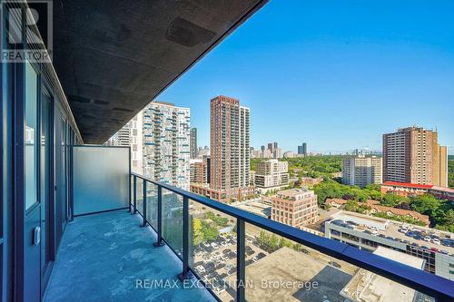 1611 - 5 Defries Street, Toronto (Regent Park), ON - Outdoor With Balcony With View