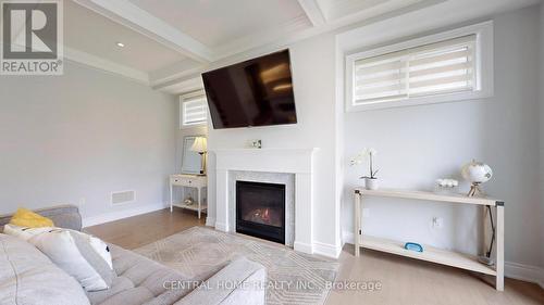 12 Chimney Swift Court, Toronto (Princess-Rosethorn), ON - Indoor With Fireplace