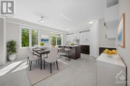 Virtually Staged. - 91 Hackamore Crescent, Richmond, ON - Indoor Photo Showing Dining Room