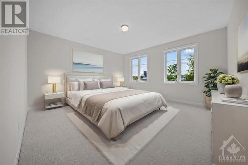 Primary Virtually Staged - 91 Hackamore Crescent, Richmond, ON - Indoor Photo Showing Bedroom