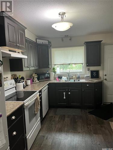 11 73 Cameron Way, Yorkton, SK - Indoor Photo Showing Kitchen With Double Sink