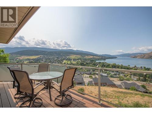 8816 Michael Drive, Coldstream, BC - Outdoor With Body Of Water With Deck Patio Veranda With View