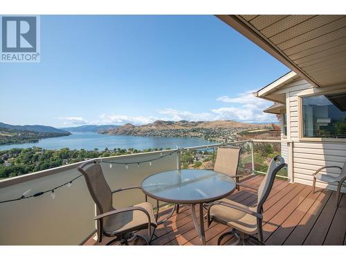 8816 Michael Drive, Coldstream, BC - Outdoor With Body Of Water With Deck Patio Veranda With View With Exterior