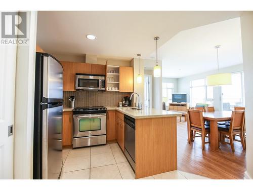 15 Park Place Unit# 304, Osoyoos, BC - Indoor Photo Showing Kitchen With Double Sink