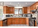 989 Monashee Place, Kelowna, BC  - Indoor Photo Showing Kitchen With Double Sink 