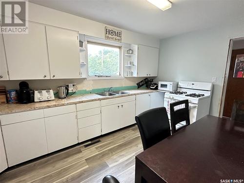 Thiedig Acreage, Weyburn Rm No. 67, SK - Indoor Photo Showing Kitchen With Double Sink