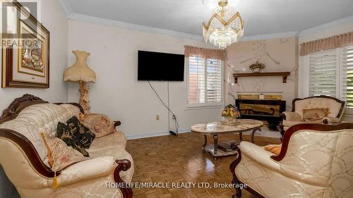 1442 Emerson Lane, Mississauga (East Credit), ON - Indoor Photo Showing Living Room With Fireplace