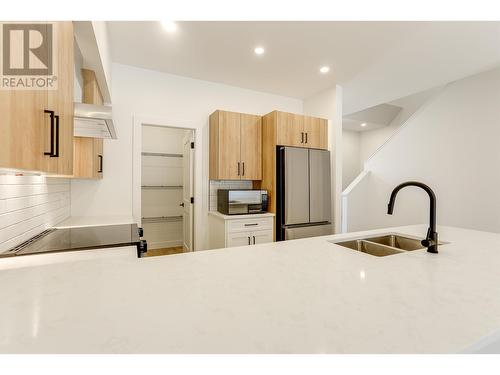 10 Wilson Street, Kitimat, BC - Indoor Photo Showing Kitchen With Double Sink