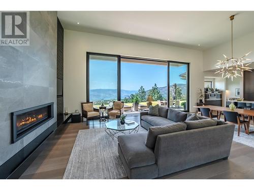 265 Peregrine Place, Osoyoos, BC - Indoor Photo Showing Living Room With Fireplace