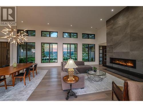 265 Peregrine Place, Osoyoos, BC - Indoor Photo Showing Living Room With Fireplace