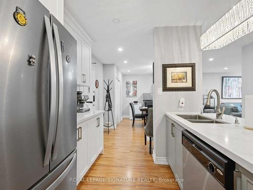 2315-320 Dixon Rd, Toronto, ON - Indoor Photo Showing Kitchen With Double Sink With Upgraded Kitchen