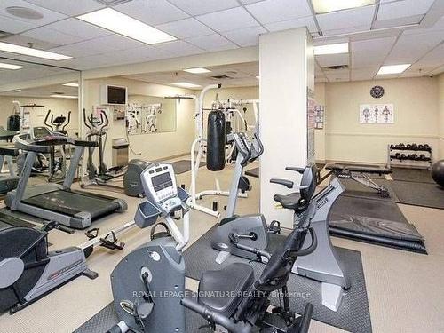 706-265 Enfield Pl, Mississauga, ON - Indoor Photo Showing Gym Room