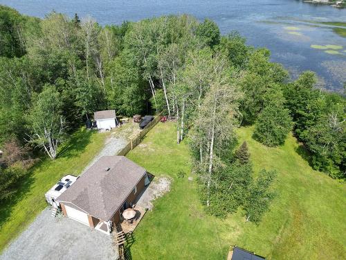 Aerial photo - 685 Ch. De L'Horizon, Val-D'Or, QC - Outdoor With Body Of Water With View