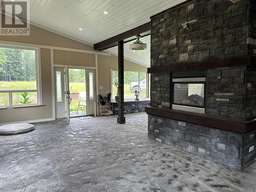 3820 Allpress Road, Williams Lake, BC - Indoor With Fireplace