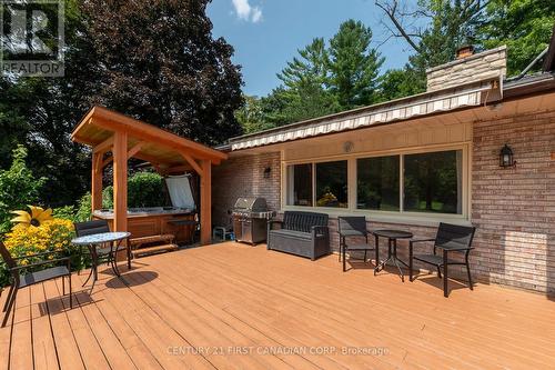 55 Blackburn Crescent, Middlesex Centre (Kilworth), ON - Outdoor With Deck Patio Veranda With Exterior