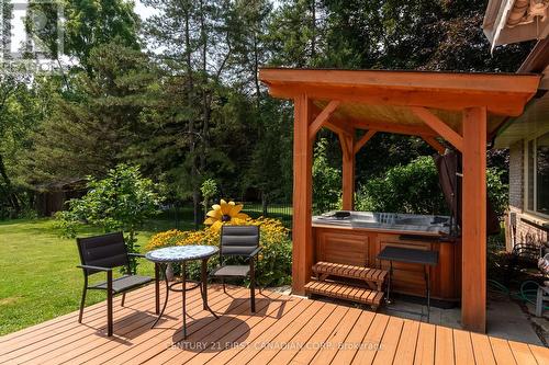 55 Blackburn Crescent, Middlesex Centre (Kilworth), ON - Outdoor With Deck Patio Veranda