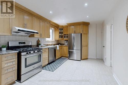 553 Mcroberts Avenue, Toronto (Caledonia-Fairbank), ON - Indoor Photo Showing Kitchen With Stainless Steel Kitchen