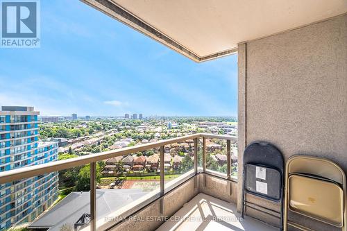 1610 - 3880 Duke Of York Boulevard, Mississauga (City Centre), ON - Outdoor With Balcony With View With Exterior