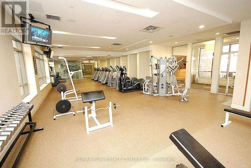 1610 - 3880 Duke Of York Boulevard, Mississauga (City Centre), ON - Indoor Photo Showing Gym Room