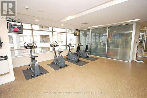 1610 - 3880 Duke Of York Boulevard, Mississauga (City Centre), ON - Indoor Photo Showing Gym Room