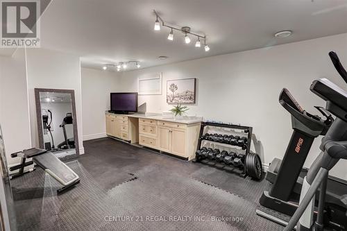 61 Eastglen Crescent, Toronto (Islington-City Centre West), ON - Indoor Photo Showing Gym Room