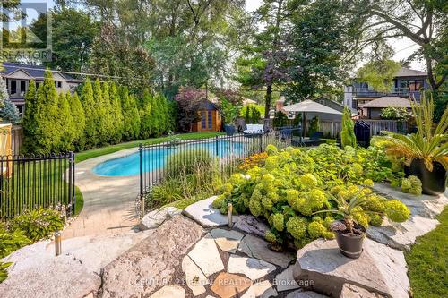 61 Eastglen Crescent, Toronto (Islington-City Centre West), ON - Outdoor With In Ground Pool With Backyard