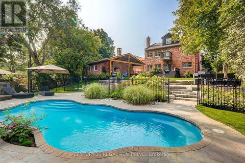 61 Eastglen Crescent, Toronto (Islington-City Centre West), ON - Outdoor With In Ground Pool With Backyard