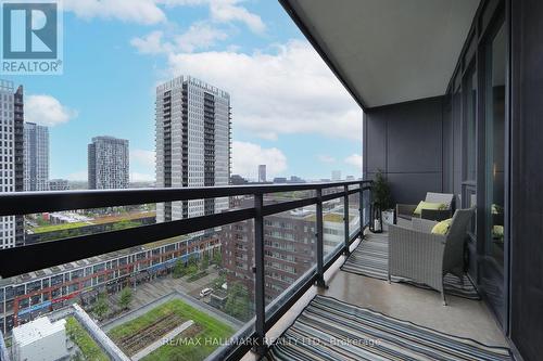 1312 - 225 Sackville Street, Toronto (Regent Park), ON - Outdoor With Balcony With Exterior