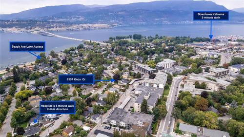 1907 Knox Crescent, Kelowna, BC - Outdoor With Body Of Water With View