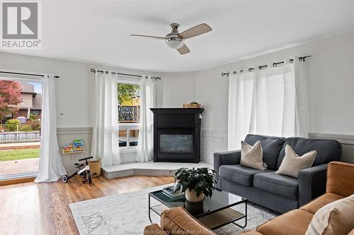 166 Stirling Street, Lakeshore, ON - Indoor Photo Showing Living Room With Fireplace