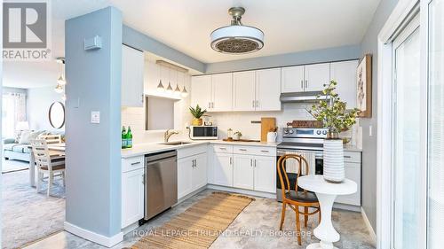 Stainless steel appliances - 154 - 700 Osgoode Drive, London, ON - Indoor Photo Showing Kitchen