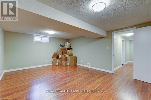 350 Homestead Court, London, ON - Indoor Photo Showing Basement