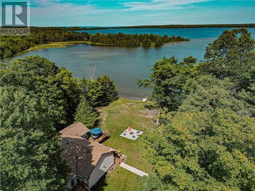 105 Big Lake Dam Road, Mindemoya, ON - Outdoor With Body Of Water With View