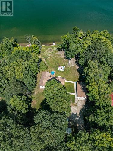 105 Big Lake Dam Road, Mindemoya, ON - Outdoor With Body Of Water